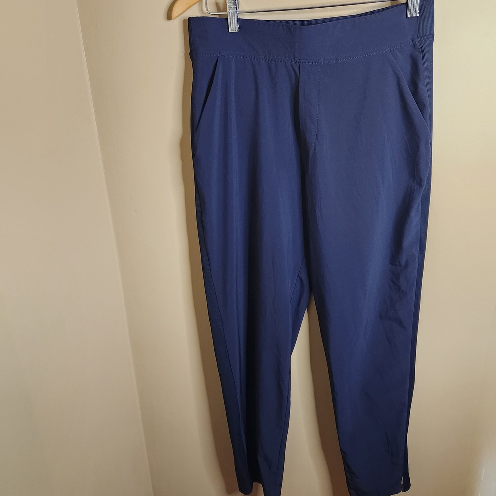 Athleta Brooklyn Ankle Pant Navy Blue Size 8 198671